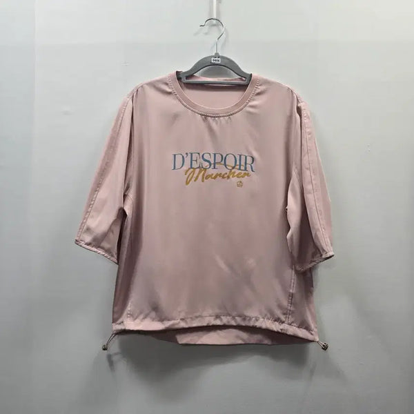 [BUNJANG] D'ESPOIR Pink T-Shirt Size 85 / 0456 D'ESPOIR Marcher 핑크색 티셔츠 85