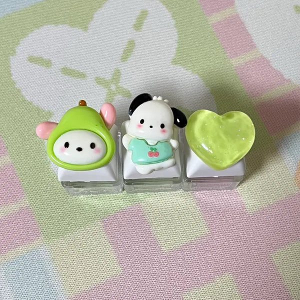 [BUNJANG] Sanrio Pochacco 3-Keycap Set / 포차코 3구 키캡