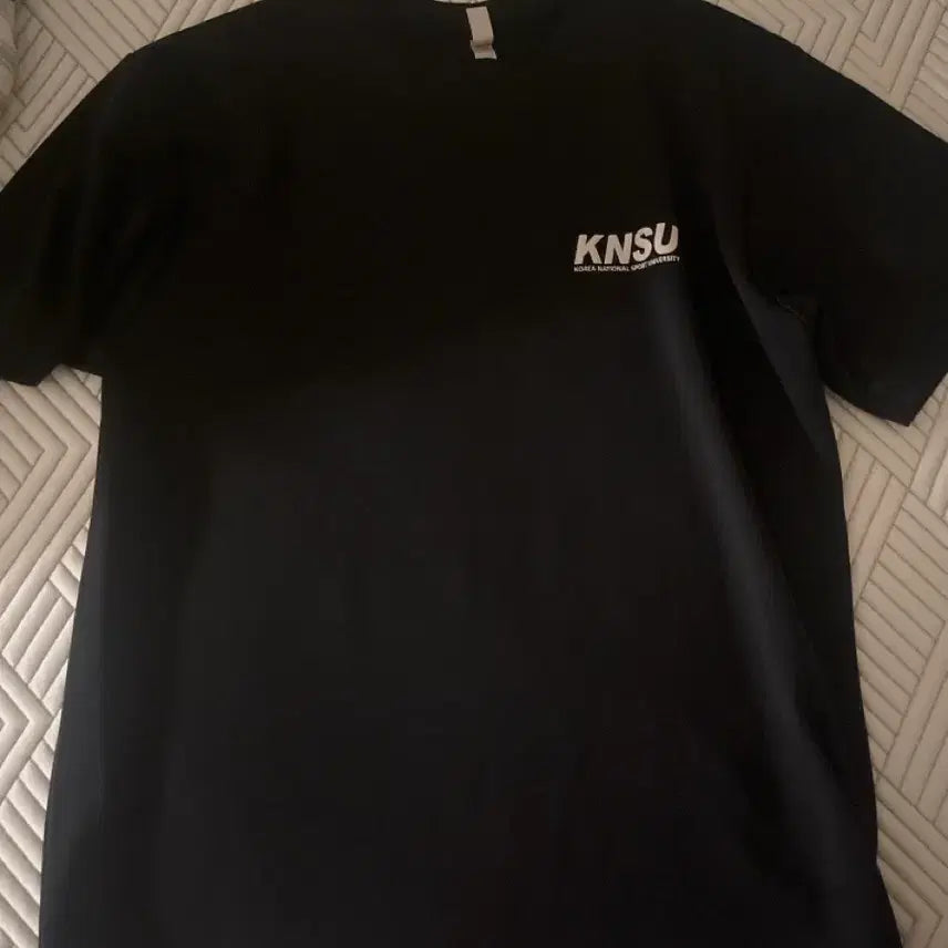 [BUNJANG] KNSU Short Sleeve T-Shirt Black / 한체대 반팔티 싸게 팝니다