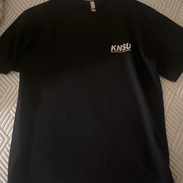 [BUNJANG] KNSU Short Sleeve T-Shirt Black / 한체대 반팔티 싸게 팝니다