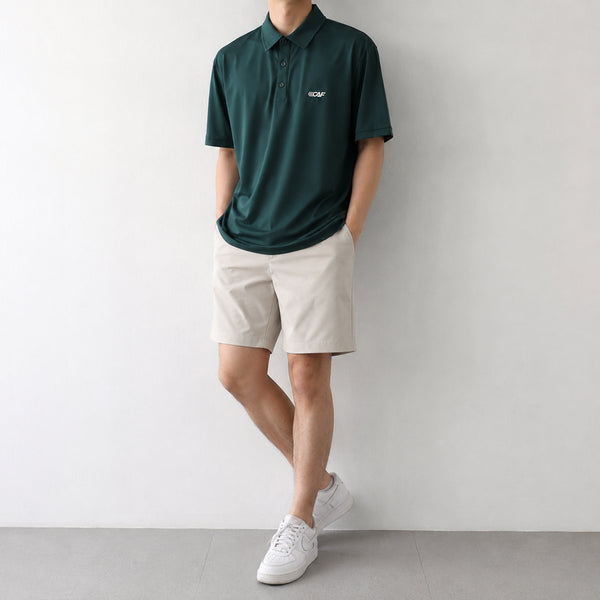 [BUNJANG] Lecaf Men's Size 105 Functional Short-Sleeve Polo Shirt / [105]르카프 기능성 반팔 카라티