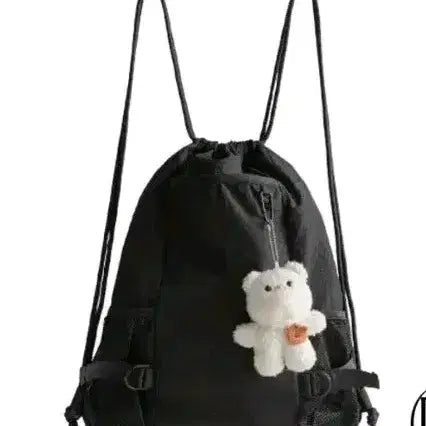 [BUNJANG] Rainy-❤ MADE Two Belted Gym Sack Backpack String Bag / 가방 판매