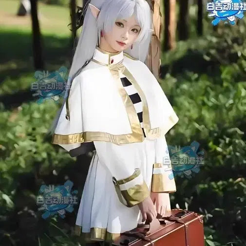 [BUNJANG] Frieren: Beyond Journey's End Costume Set (Accessories Included) - Size S / 장송의 프리렌 의상세트(액세서리 포함) S