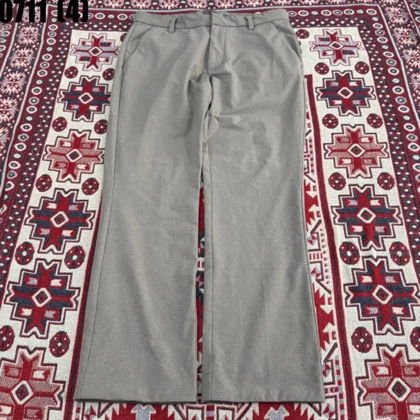 [BUNJANG] Adidas Khaki Cotton Pants / 아디다스 카키색 면바지