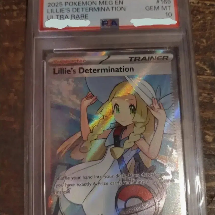 [BUNJANG] Pokemon TCG - Lillie's Determination (North American Edition) - PSA 10 Graded / PSA 10 포켓몬스터 북미판 릴리에의 결심