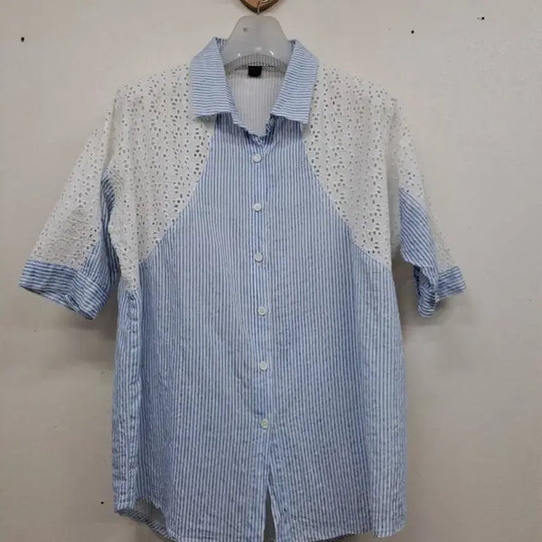 [BUNJANG] Light Cotton Shirt Size M / 얇은아사면셔츠M