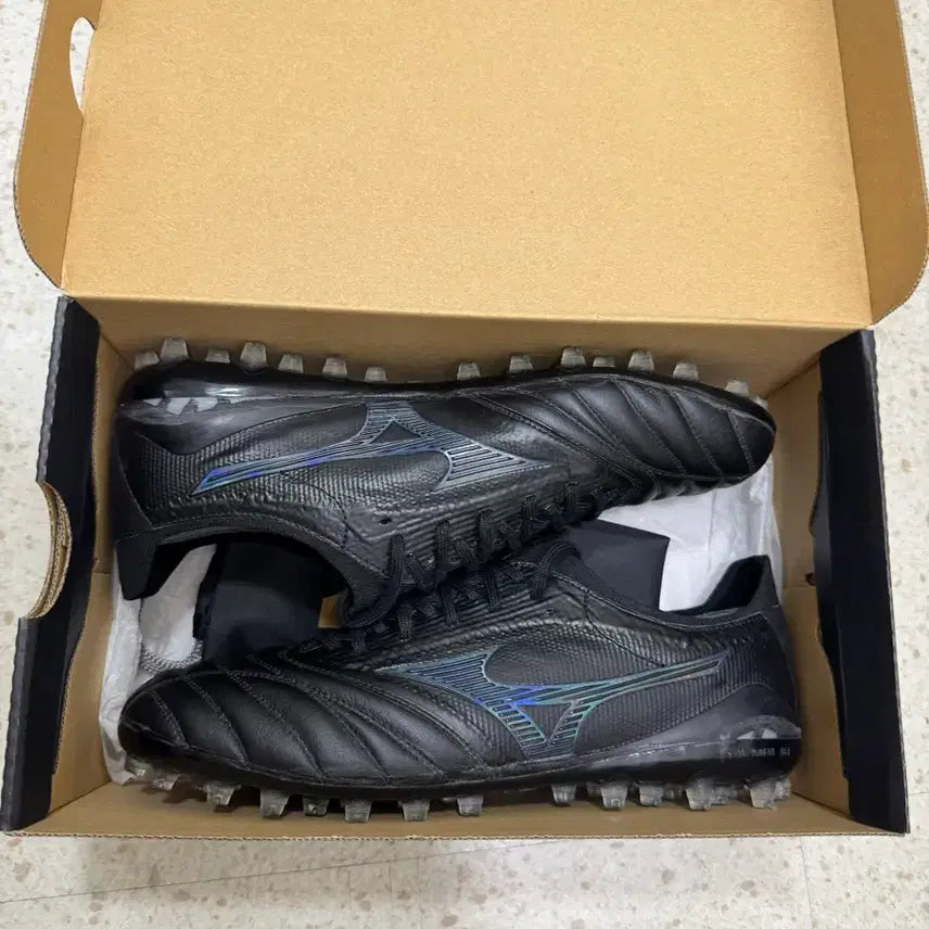 [BUNJANG] Mizuno Morelia Neo III Beta Japan FG 270 Dark Iridium Pack / 미즈노 모렐리아 네오3 베타 재팬 270 (다크 이리디움팩)