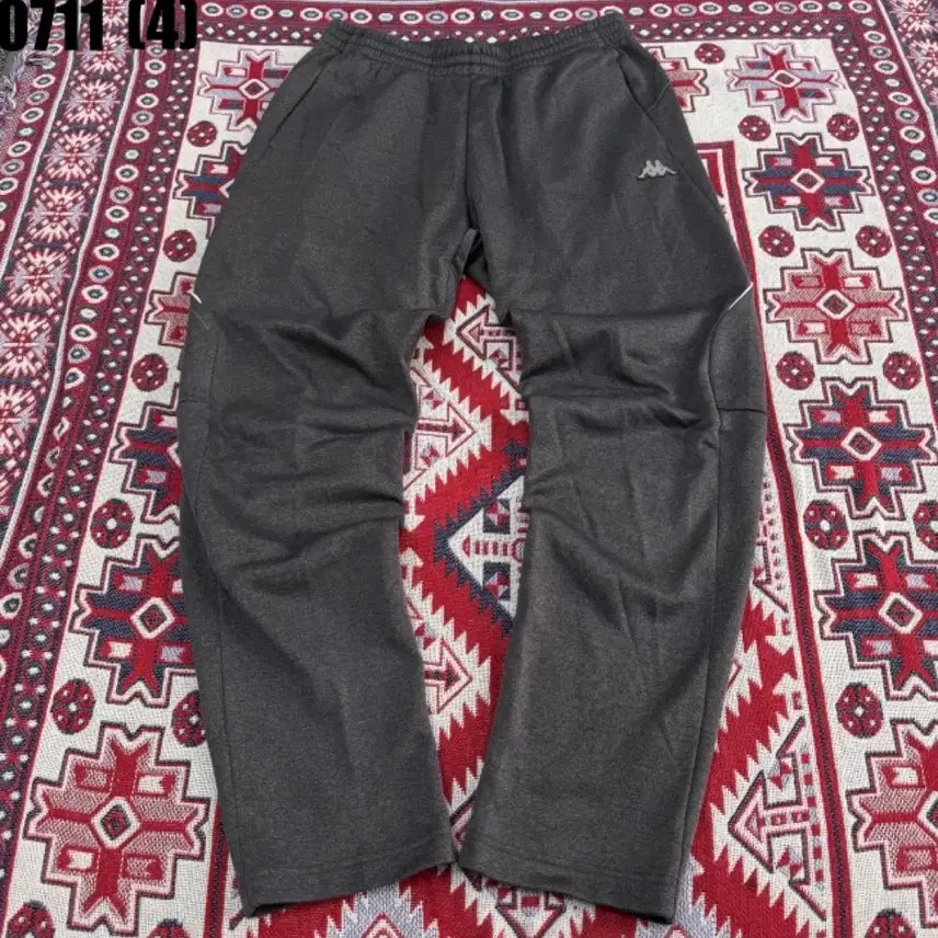[BUNJANG] Kappa Grey Training Pants / 카파 트레이닝 바지 그레이
