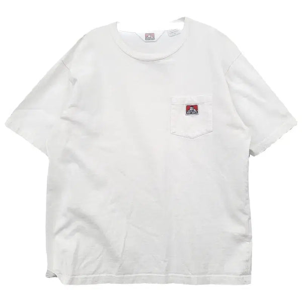 [BUNJANG] Ben Davis White T-Shirt XL / 벤데이비스 화이트 반팔티 XL