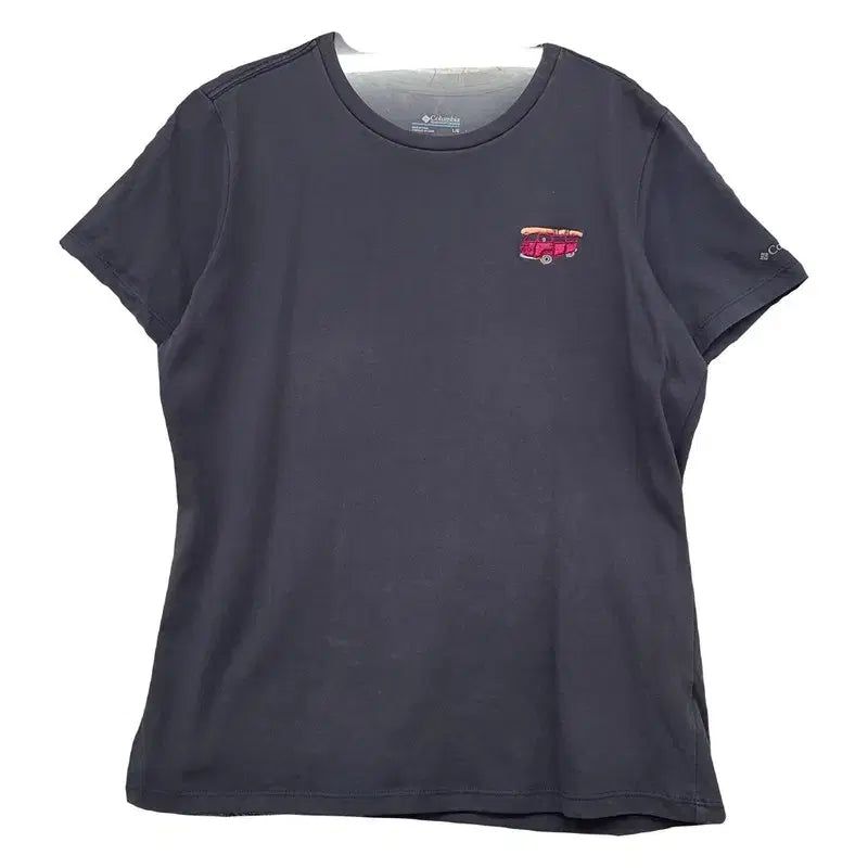 [BUNJANG] Columbia Gray Logo Short Sleeve T-Shirt L/G / 콜롬비아 그레이 로고 반팔티 L/G