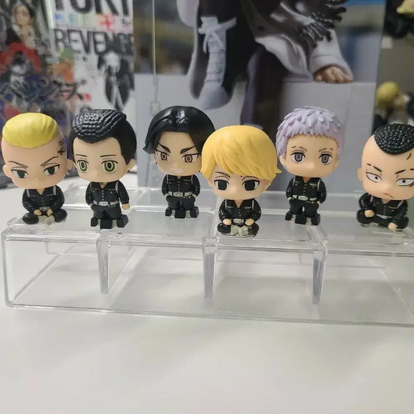 [BUNJANG] Tokyo Revengers Doman Formation Chibi Gacha Full Set Mikey Baji Kazutora / 도쿄 리벤져스 도리벤 도만 결성 치비 가챠 풀세트 마이키 바지 카즈토라