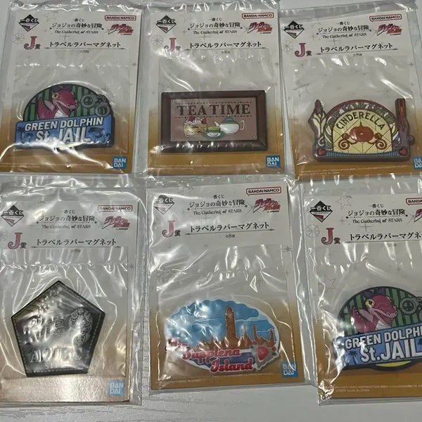 [BUNJANG] JoJo's Bizarre Adventure J-Prize Magnet Bundle Set / 죠죠게더링 마그넷 J상 마그넷 일괄