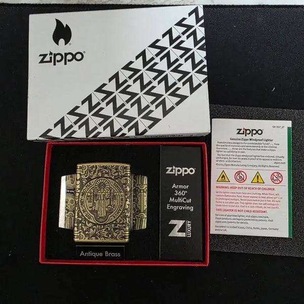 [BUNJANG] Constantine 29719 Zippo Lighter Antique Brass / 콘스탄틴 29719 지포라이터 판매