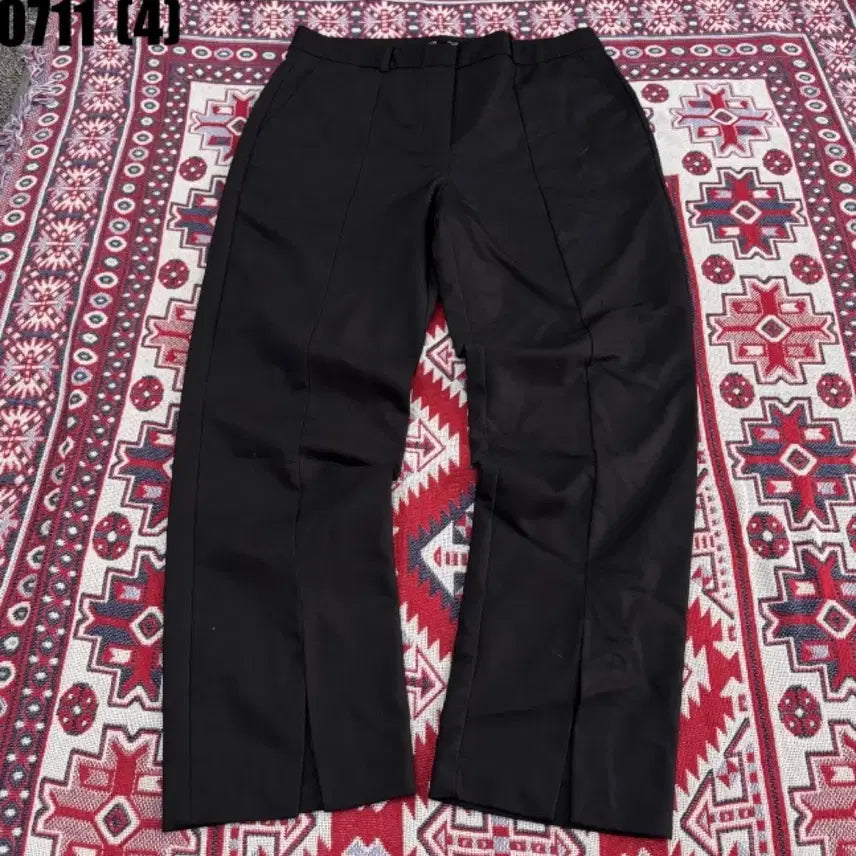 [BUNJANG] Zara Black Slim Fit Slacks Pants / 자라 블랙 팬츠
