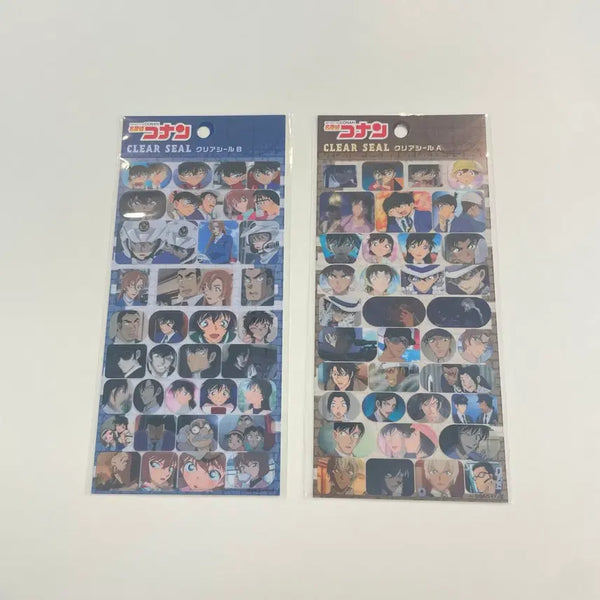 [BUNJANG] Detective Conan Clear Seal Sticker Japanese Version / 새상품) 명탐정코난 클리어씰 스티커 일본정품