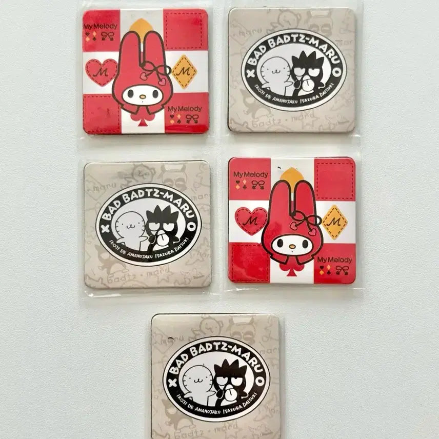 [BUNJANG] Sanrio My Melody & Batzmaru Magnetic Memo Pad / 고전문구 산리오 마이멜로디 바츠마루 자석 연락장 1개가격