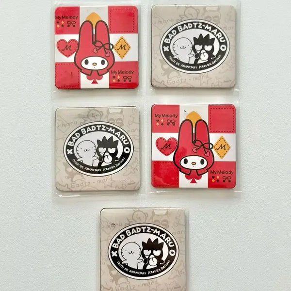 [BUNJANG] Sanrio My Melody & Batzmaru Magnetic Memo Pad / 고전문구 산리오 마이멜로디 바츠마루 자석 연락장 1개가격