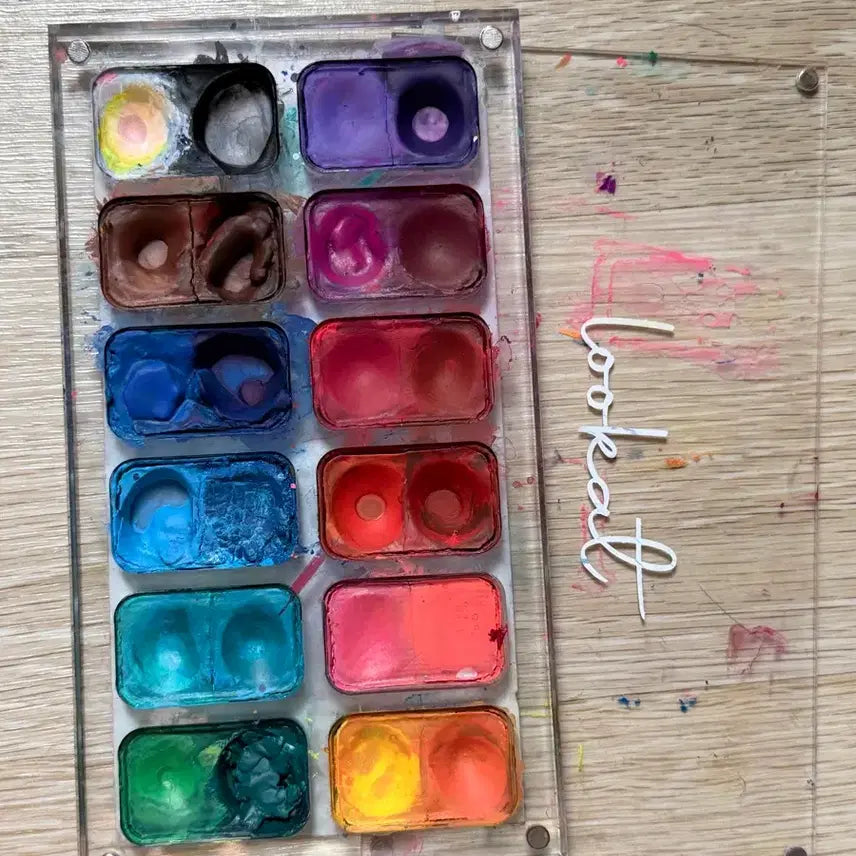 [BUNJANG] Rucy's Glow Vivid Palette Watercolors / 루캣 비비드 팔레트 물감