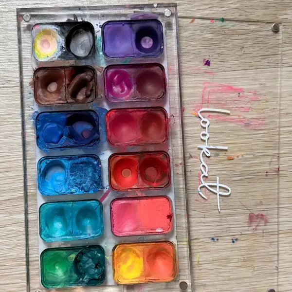 [BUNJANG] Rucy's Glow Vivid Palette Watercolors / 루캣 비비드 팔레트 물감