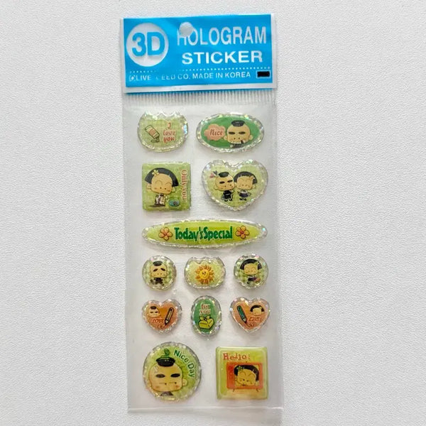[BUNJANG] Vintage Stationery Stickers / 고전문구 스티커