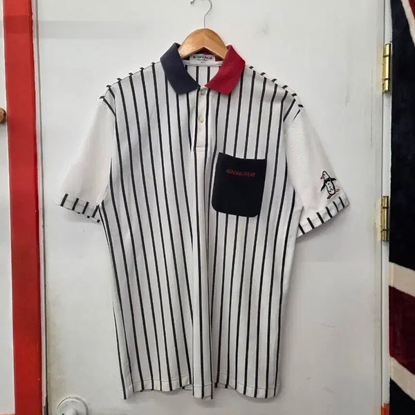 [BUNJANG] Munsingwear Grand Slam Short Sleeve Polo Shirt (L) / 먼싱웨어 그랜드슬램 반팔 카라티(L)