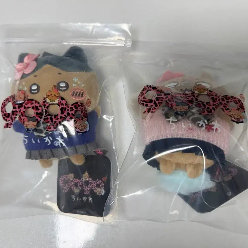 [BUNJANG] Chiikawa Gal Mascot Hachiware Momonga Bundle Set / 치이카와 갸루 마스코트 9090 하치와레 모몽가 일괄