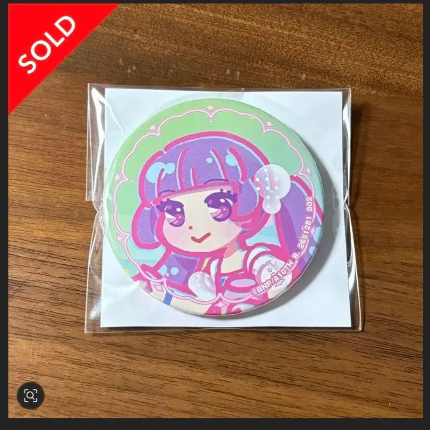 [BUNJANG] Aikatsu! / Aikatsu Stars! Sumire Liar Can Badge / 아이카츠 아이엠스타 스미레 리라 캔뱃지