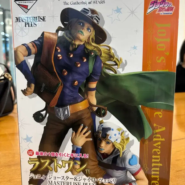 [BUNJANG] JoJo's Bizarre Adventure Ichiban Kuji Last One Prize Johnny Joestar & Gyro Zeppeli Figure (Master Stars Piece+) / 죠죠 제일복권 라스트원