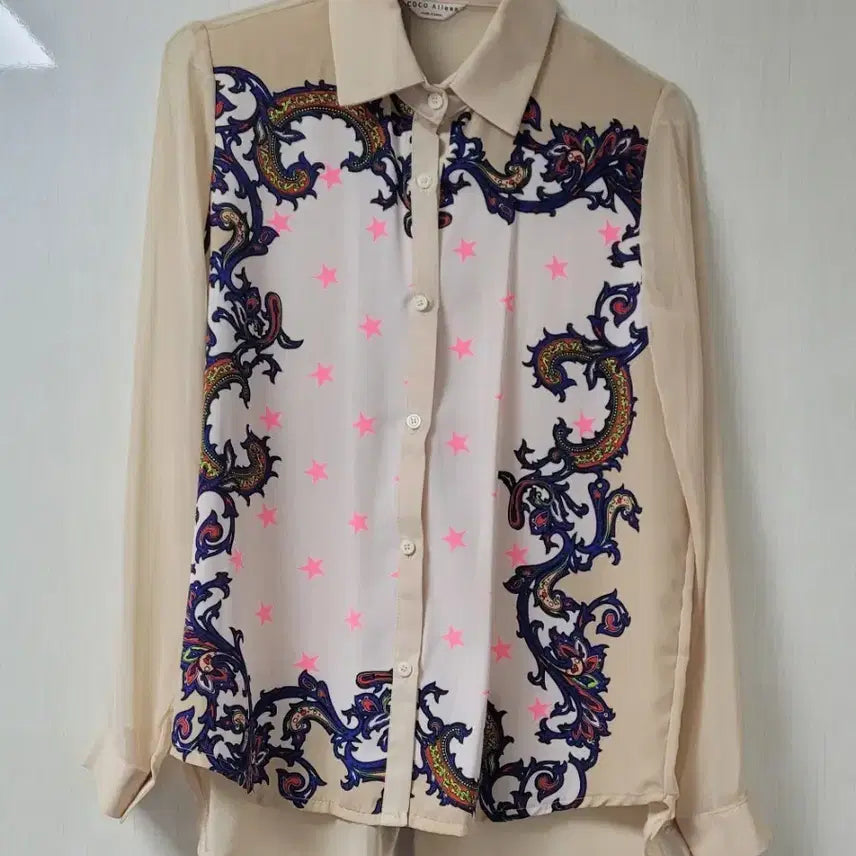[BUNJANG] Sheer Blouse / 시스루 블라우스