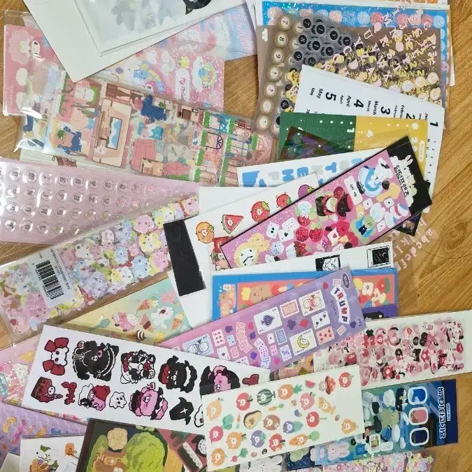 [BUNJANG] Diaristic Sticker & Masking Tape Set / 다꾸 스티커 마테 다꾸용품 처분