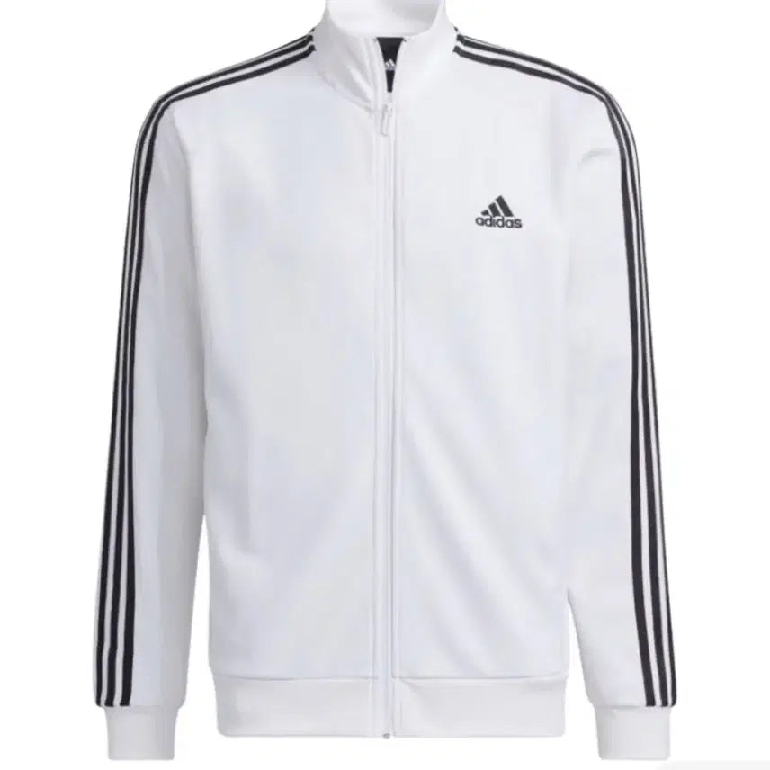 [BUNJANG] Adidas White Track Jacket / 아디다스 흰색 져지