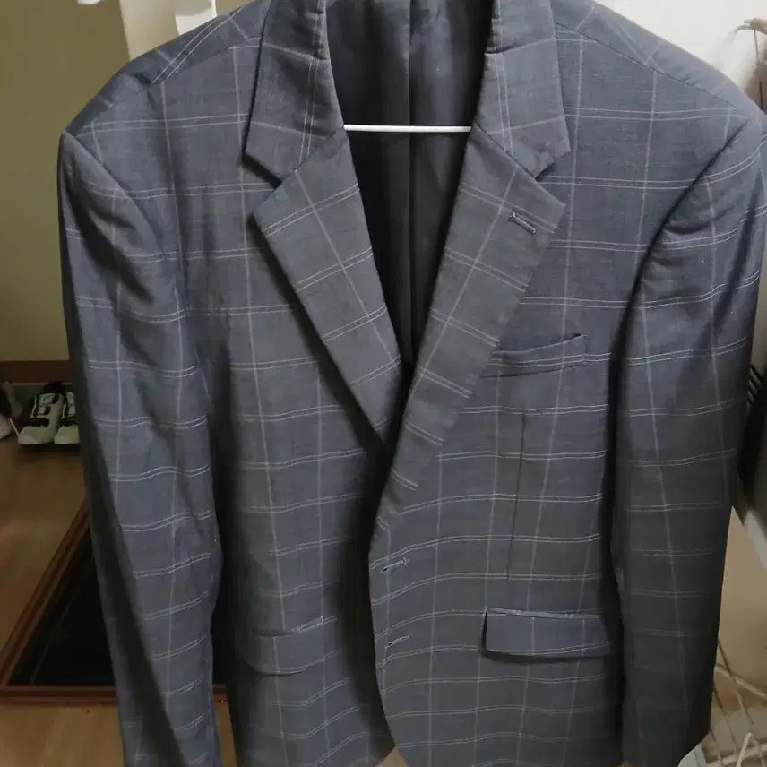 [BUNJANG] Hugo Boss Summer Check Pattern Jacket / 여름 휴고보스 체크 패턴 재킷