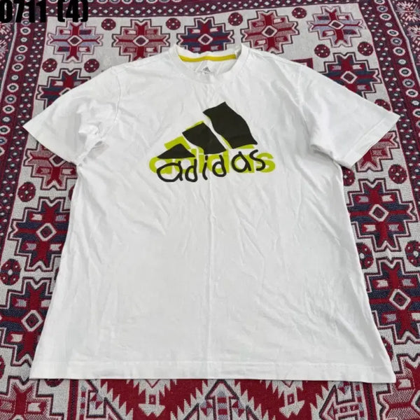 [BUNJANG] Adidas Short Sleeve T-Shirt White / 아디다스 반팔티 흰색