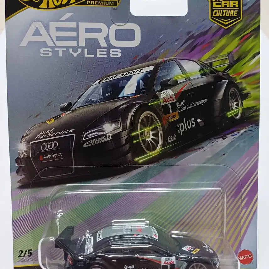 [BUNJANG] Hot Wheels Premium Audi A4 Touring Car Black Diecast (Sealed) / 핫휠 프리미엄 아우디 A4 투어링카 블랙 다이캐스트 레어템 미개봉 새상품