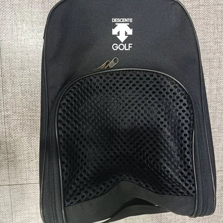 [BUNJANG] Descente Golf Shoe Bag Black / 정품 데상트 골프화가방 신발주머니 블랙