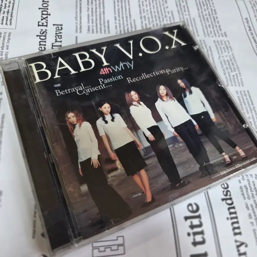 [BUNJANG] Baby Vox 4th Album Why CD / 베이비복스 4집 why CD 씨디 음반 희귀