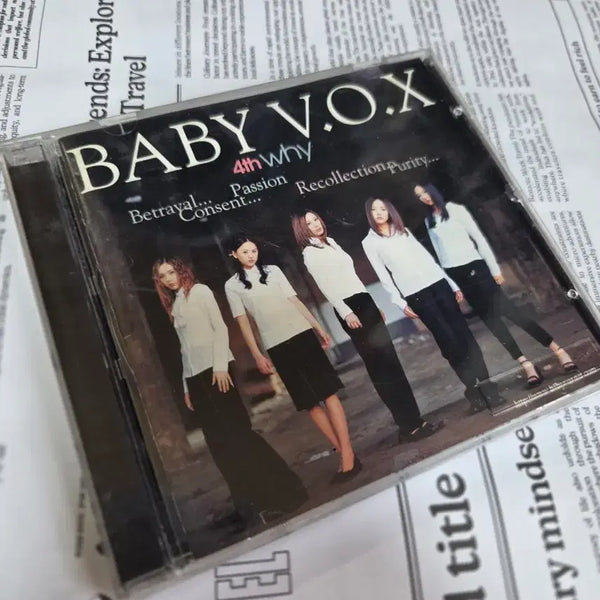 [BUNJANG] Baby Vox 4th Album Why CD / 베이비복스 4집 why CD 씨디 음반 희귀