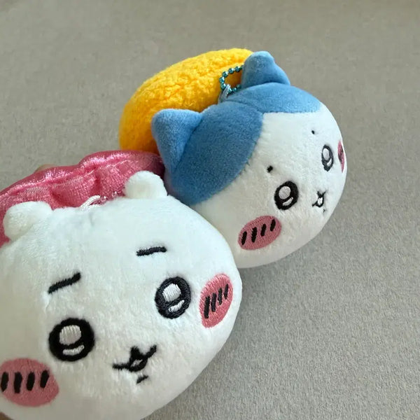 [BUNJANG] Chiikawa Hachiware Sushi Plush Mascot Set / 치이카와 하치와레 초밥 인형 마스코트 일괄