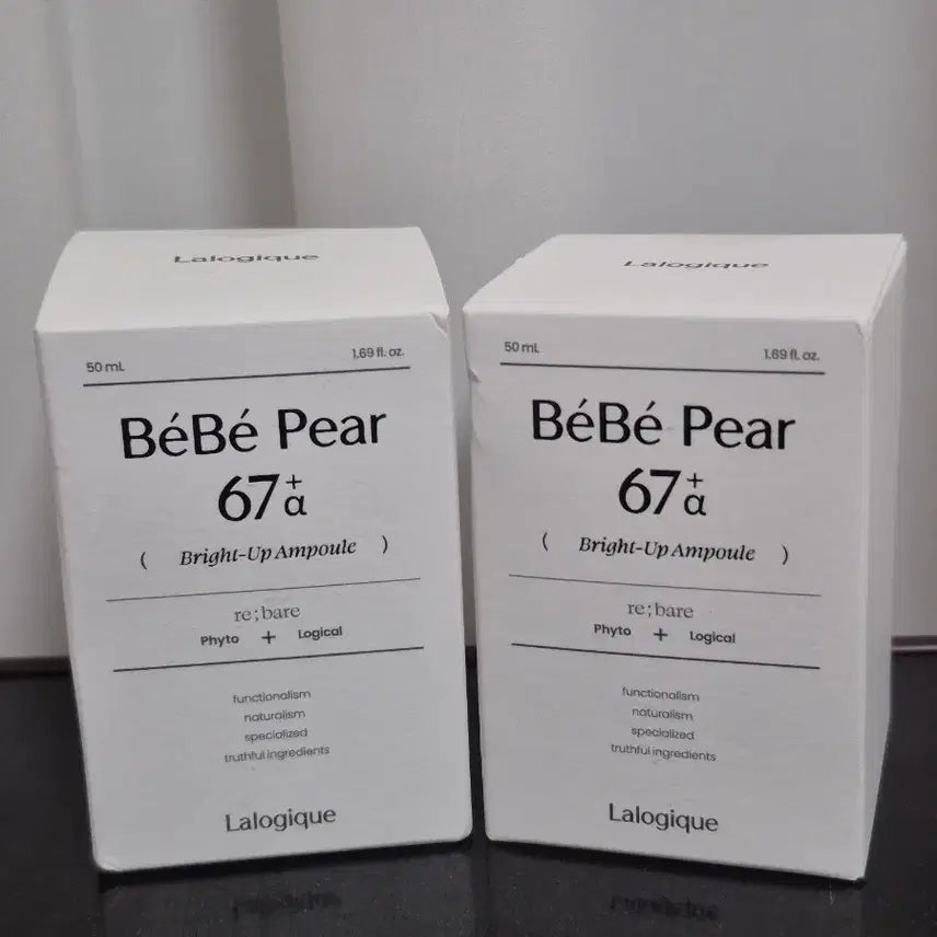 [BUNJANG] Rever Bebepear Brightening Ampoule (Set of 2) / 레베르 베베피어 브라이트닝 앰플 2개