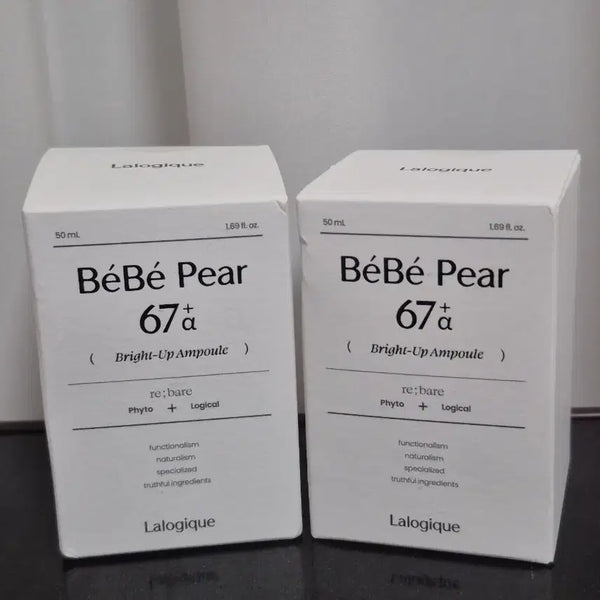 [BUNJANG] Rever Bebepear Brightening Ampoule (Set of 2) / 레베르 베베피어 브라이트닝 앰플 2개