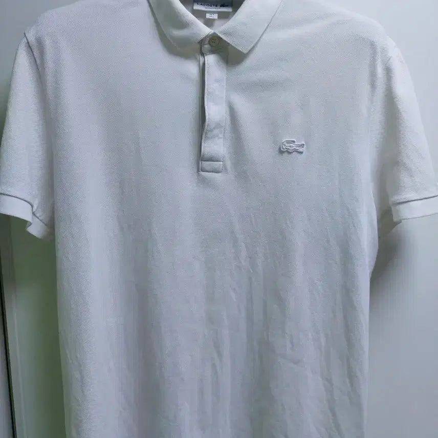 [BUNJANG] Lacoste Paris Polo Short Sleeve T-Shirt / 라코스테 반팔 카라티 파리폴로 100-105(패딩 블루종 자켓 조끼)