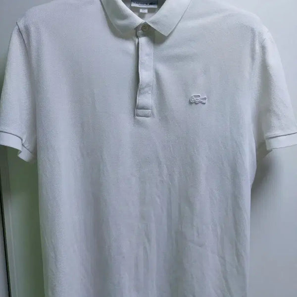 [BUNJANG] Lacoste Paris Polo Short Sleeve T-Shirt / 라코스테 반팔 카라티 파리폴로 100-105(패딩 블루종 자켓 조끼)