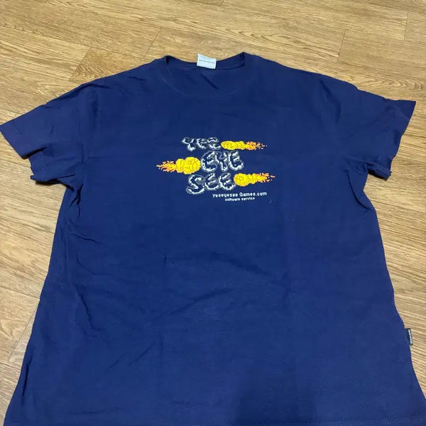 [BUNJANG] YESSEEYOU Short-Sleeved T-Shirt / 예스아이씨 반팔 S