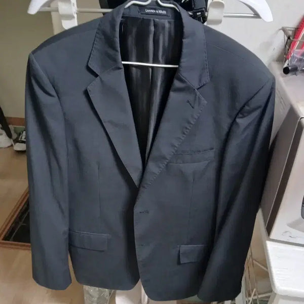 [BUNJANG] LAUREN & MICH Men's Navy Summer Suit Jacket / 여름 LAUREN & MICH 남자 정장 재킷 네이비