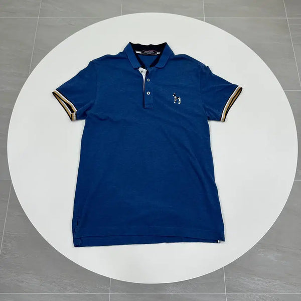 [BUNJANG] Hazzys PREP Embroidered Logo Polo Shirt L 100 / 헤지스 PREP 자수로고 폴로 카라티 L 100
