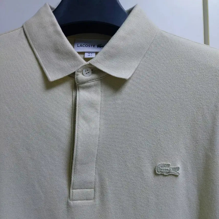[BUNJANG] Lacoste Karati Ivory Paris Polo Padded Vest / 라코스테 카라티 아이보리 파리폴로(블루종 패딩 경량 퀄팅 조끼)