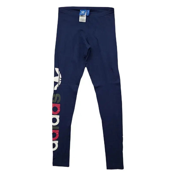 [BUNJANG] Adidas Printed Navy Leggings XS / 아디다스 프린팅 네이비 레깅스 XS