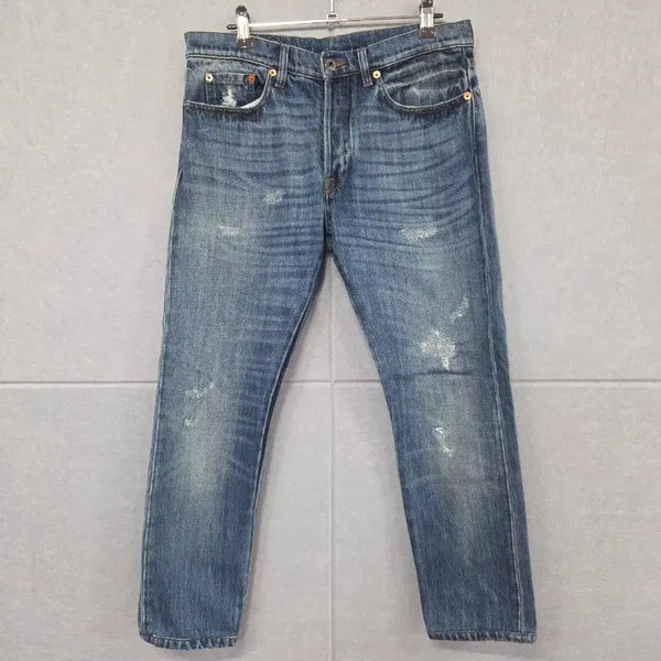 [BUNJANG] Valentino Rockstud Untitled 003 Denim Pants / VALENTINO 발렌티노 락스터드 언타이틀 003 데님 팬츠