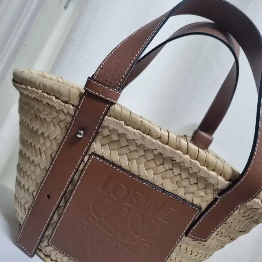 [BUNJANG] Loewe Basket Bag Small Leather Tote Bag / 로에베 바스켓백 가죽 토트백 스몰