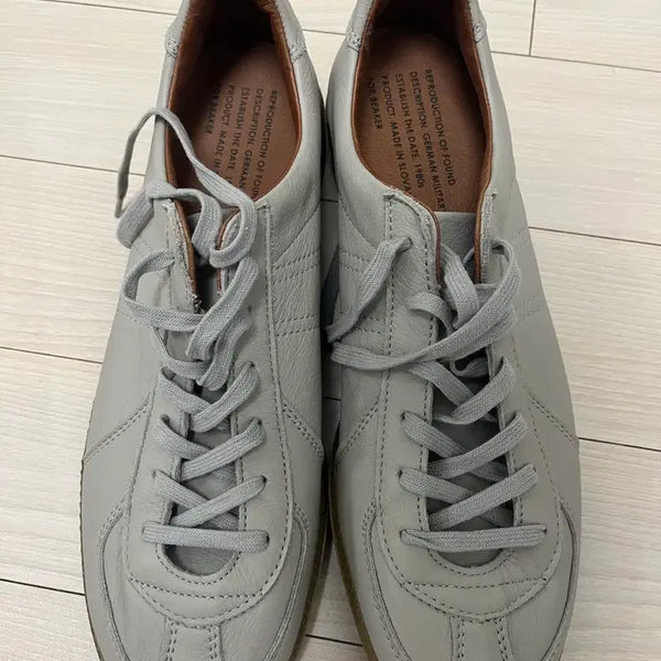 [BUNJANG] Reproduction of Found German Army Sneakers Grey 270 / 리프로덕션 오브 파운드 독일군 스니커즈 그레이 270